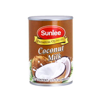 SUNLEE, Coconut Milk 17-19% Fat (can), 400ml.